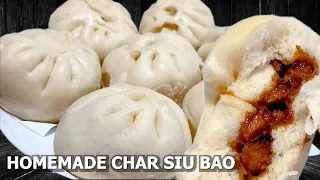 Char Siu Bao | Steam Pork Buns | Dim Sum ( 叉烧包 )