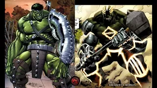 World War Hulk vs. Nul the Breaker of Worlds - Full Analysis