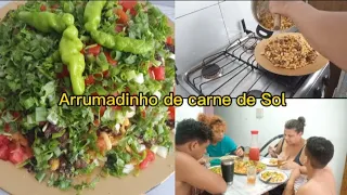 preparei uma receita de arrumadinho/ um bom prato para datas comemorativas 🤩