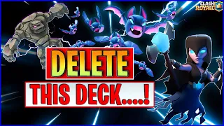 Golem Night Witch Never Lose Deck!