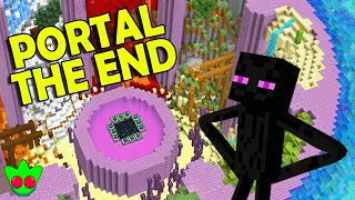 PORTAL THE END no minecraft HARDCORE | ACookieGod (Dublado) #minecraft #aquaritis