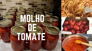 Molho de Tomate/ A Moda Italiana #molhodetomatecaseiro #canning