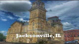 Jacksonville, IL: Wandering Walks of Wonder Slow TV Walking Tour 4K