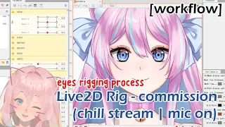 【Live】Live2D Rig - Commission (chill stream | mic on)