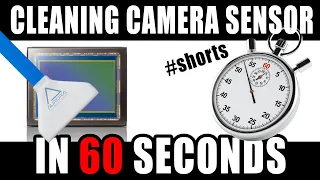 Cleaning Your Camera Sensor In 60 Seconds #shorts