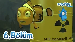 🐟 Mavişin Dünyası 6. Bölüm 🐟 Büyük Tehlike: Deniz Kirliliği! ( Çizgi Film )