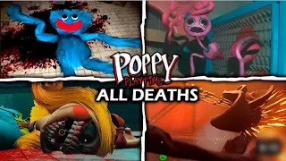 Poppy Playtime Chapter 1,2,3 All BOSSES ENDING