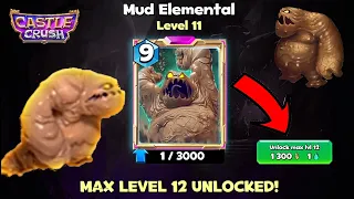 Rare Mud Elemental Max Level 12 Unlocked! Castle Crush