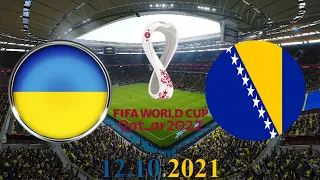 Україна Боснія 1-1 огляд матчу 12.10.2021 ФУТБОЛ ВІДБІРКОВИЙ МАТЧ Чемпіонат світу 2022 FIFA 21