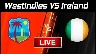 🔴LIVE: West Indies vs Ireland, Ireland tour of West Indies 2022 | 2nd ODI
