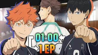 HAIKYUU Staffel 2 ⏱️ 1 Folge in 1 Minute ⏱️