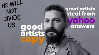 Serial Plagiarist Shia LaBeouf