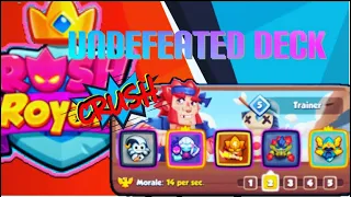 Rush Royale - The Undefeated Deck! The best troops for Co-op! New record w/Girlfriend!