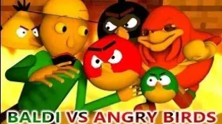 БАЛДИ ПРОТИВ ANGRY BERDS|