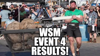 World's Strongest Man EVENT 4 RESULTS!