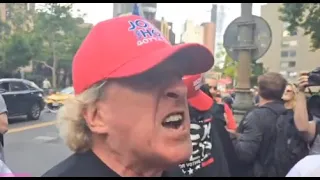 Trump supporters LOSE THEIR MINDS outside court over guilty verdict