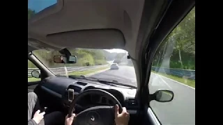 Renault Clio Mk2 1.4 Nordschleife lap