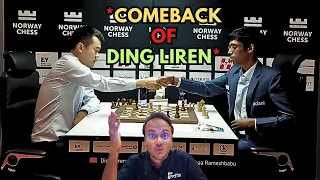 The real Ding Liren is back | Ding Liren vs Praggnanandhaa | Norway Chess 2024 Armageddon