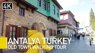 Antalya, Turkey 2022 | Old Town Walking Tour - 4K UHD 60fps