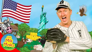 Old MacDonald Had A Farm America | Children Songs Nursery Rhymes Kids Videos | The Mik Maks