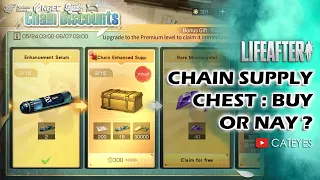 🎁LIFEAFTER CHAIN SUPPLY ❓ How many feds to get the Evolved Weapon Optional Chest + all rewards 🐰😸