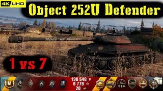 World of Tanks Object 252U Defender Replay - 12 Kills 6.7K DMG(Patch 1.4.1)