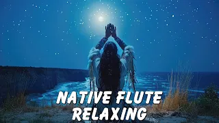 Native American Healing Flute ★︎ Healing Sleep Music ★︎ Relaxing Ocean Sounds for Sleep & Meditation