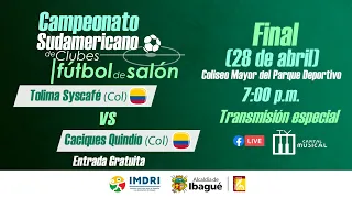 Gran Final | Campeonato Sudamericano de Clubes de fútbol de salón | Zona Norte