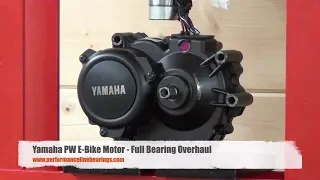 Yamaha PW Motor Bearing Overhaul