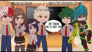 Mha React to Deku New Student au || GC || Pt 1|| CLASS 1-A MHA REACT TO DEKU BNHA REACT  TO DEKU