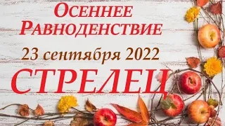 СТРЕЛЕЦ день осеннего равноденствия🍂Прогноз с 23.09 - 01.11🍁МАБОН🍁время подготовки /Таро прогноз/