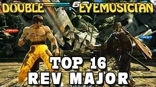 Double (Law) Vs Eyemusician (Yoshimitsu) - TOP 16 - Tekken 7 World Tour