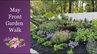 🌹 Perennial Garden Tour of our front Garden in early May