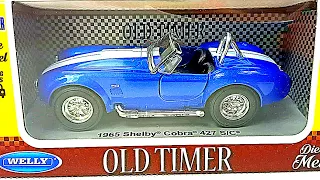 Welly Shelby Cobra 1965 | welly cars | welly cars unboxing | diecast cars | unboxing welly cars