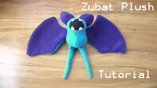 Zubat Plush Tutorial (Free Pattern)