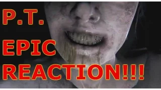 Epic reaction to P.T. (silent hills)