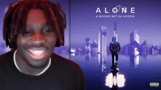 Brandon Reacts To A Boogie Wit Da Hoodie Alone EP (Full EP Reaction)