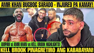 🥊BUGBOG SARADO, INJURED pa KAMAY ni AMIR KHAN! KELL BROOK PINAKAIN ng KAMAO ang KABABAYAN!