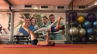 Acroyoga Sequence practice