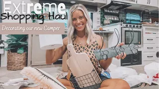 EXTREME SHOPPING HAUL | OUR NEW CAMPER DECOR
