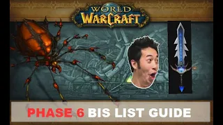 Classic Fury Warrior - Phase 6 BIS Guide & Overview