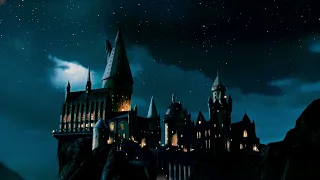 🌙 Peaceful Night at Hogwarts | Music & Ambience for Sleep, Calm, Study