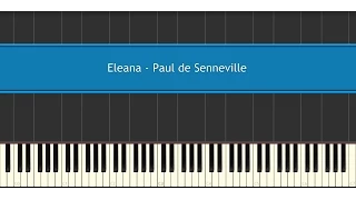 Eleana - (Richard Clayderman) Paul de Senneville (Piano Tutorial)