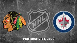 NHL Blackhawks vs Jets | Feb.14, 2022