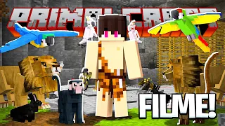 🦁 IDADE DA PEDRA NO MINECRAFT!!! PRIMALCRAFT - O FILME