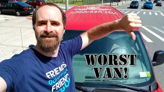 👎 WORST VAN TO RENT! 🚚 GMC Savana 3500 Cargo Van REVIEW, 4.8L Vortec V8