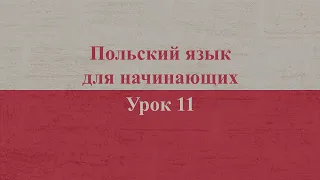 Польский язык для начинающих | Урок 11