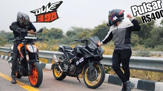 Duke390 vs Pulsar RS400 | Most Awaited!