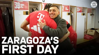 Bryan Zaragoza's first day at FC Bayern | Behind The Scenes