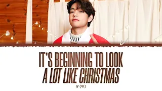 BTS V (뷔) - It's Beginning To Look A Lot Like Christmas (1 HOUR LOOP) Lyrics | 1시간 가사